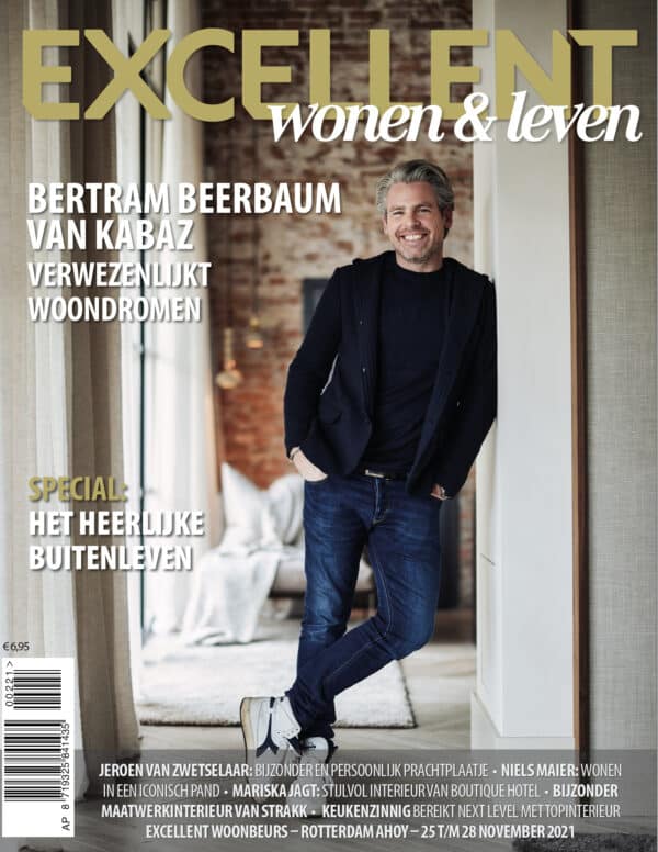 Bertram Beerbaum op de EXCELLENT magazine cover in de outdoorspecial