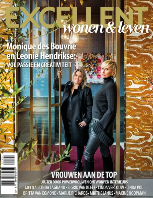 Monique des Bouvrie en Leonie Hendriks op de EXCELLENT magazine cover van de vrouwenspecial