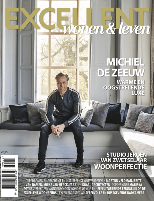 Michiel de Zeeuw op de EXCELLENT magazine cover