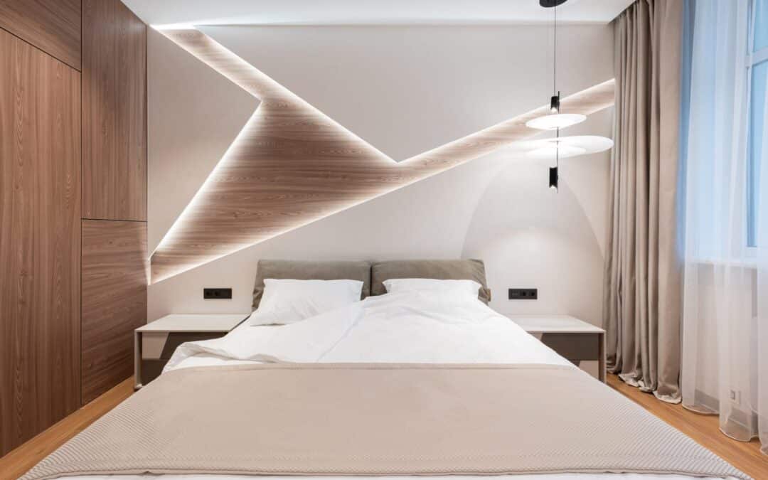 Ledstrips aan de muur