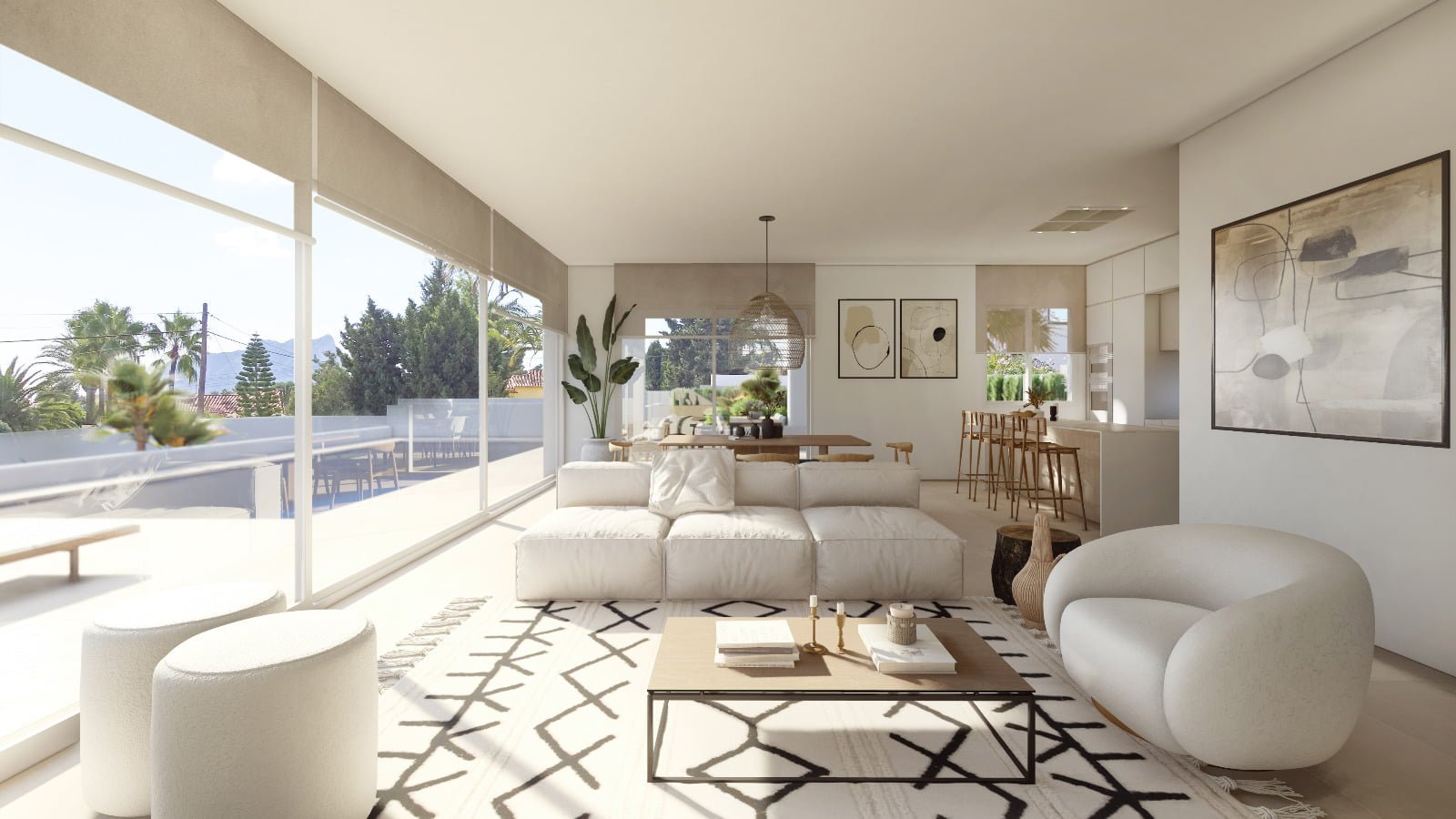 Te koop | Design villa in aanbouw met zeezicht in Benissa Costa, Costa ...