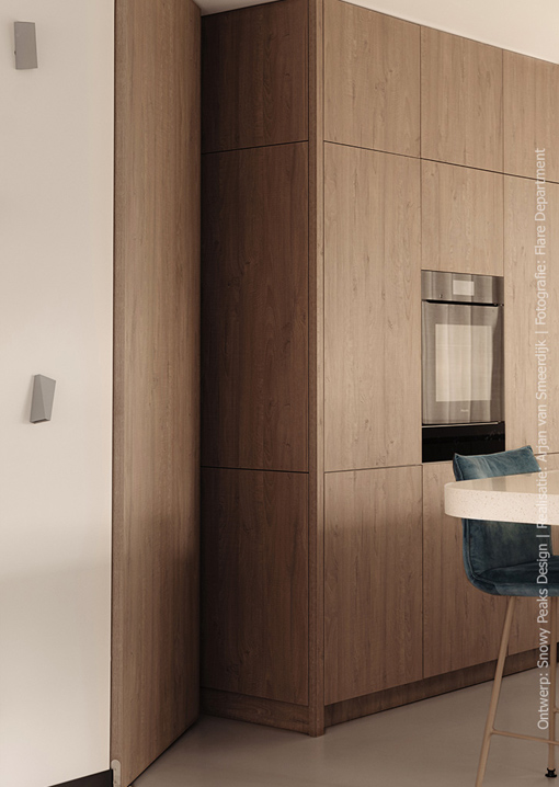 luxe houten keuken