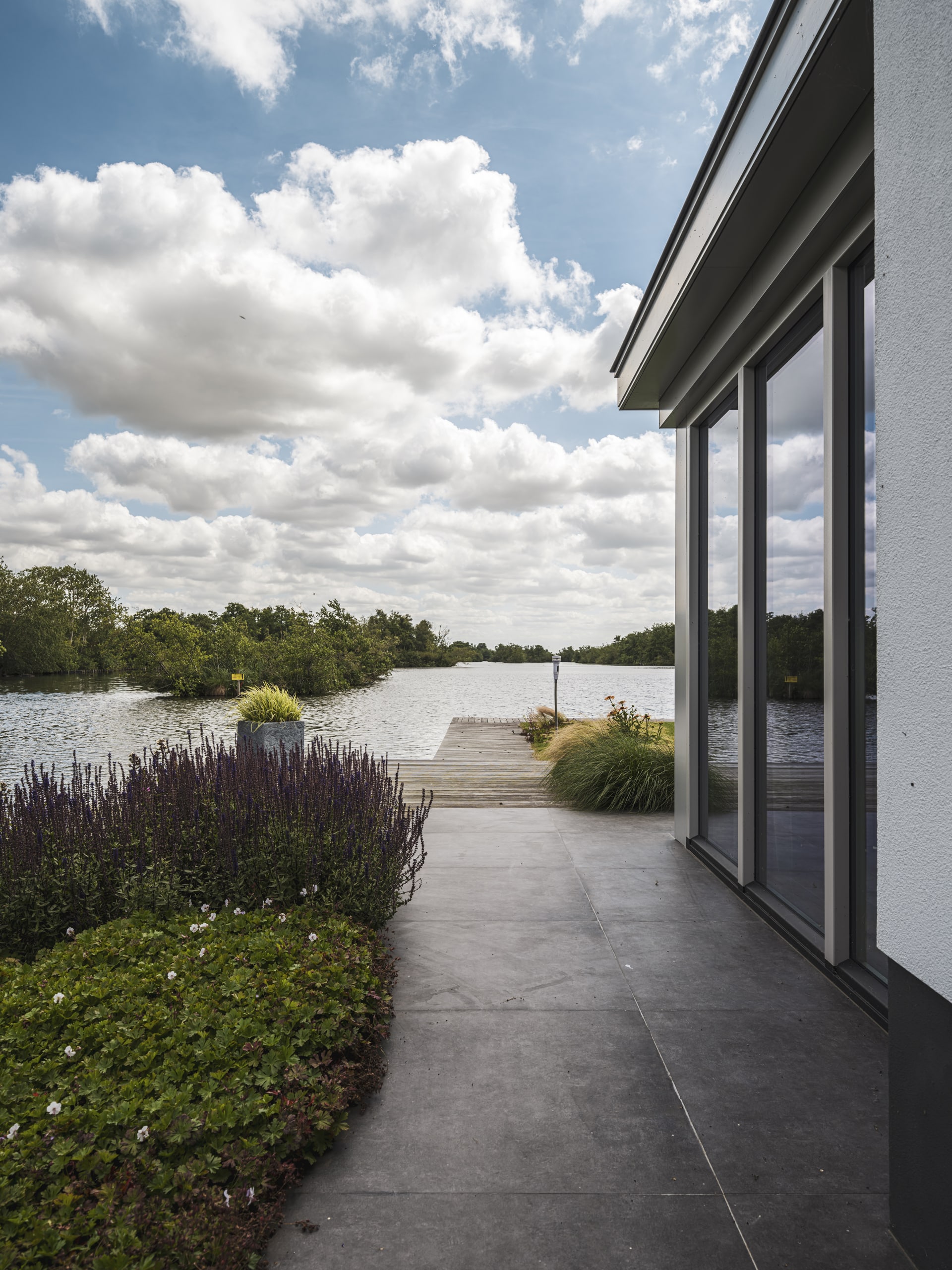 woning aan het water