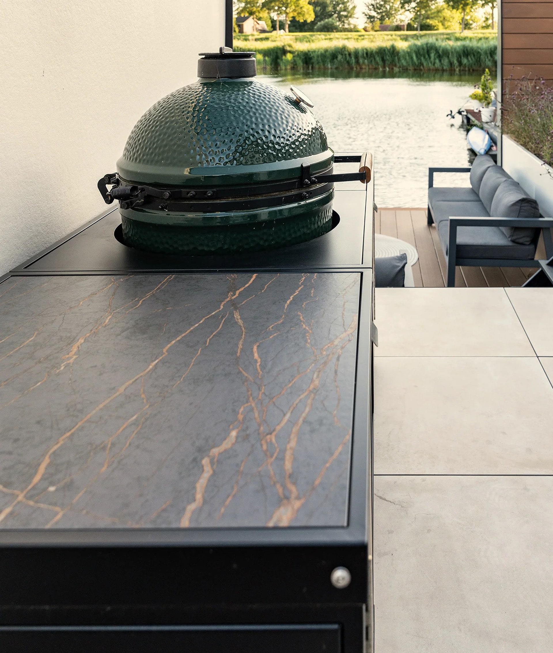 buitenkeuken - big green egg