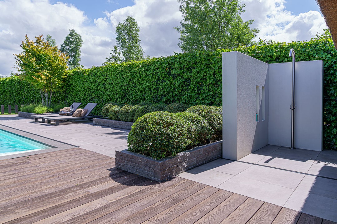 vakantie in eigen tuin
