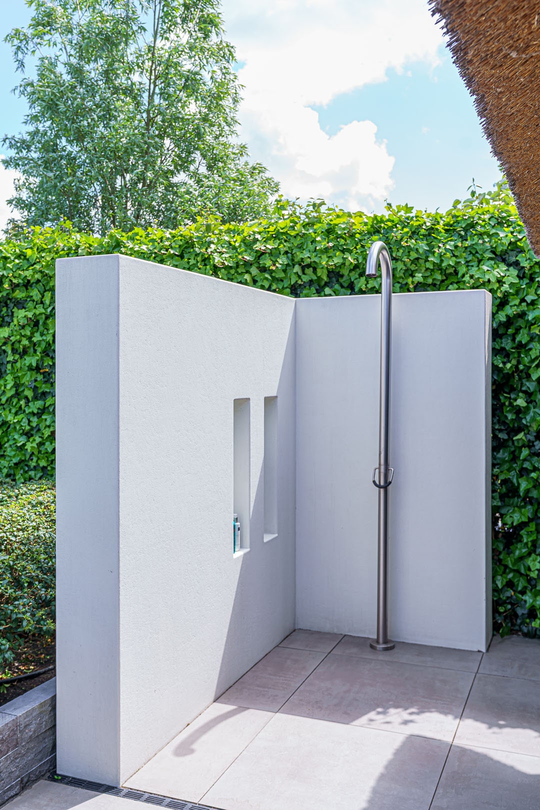 vakantie in eigen tuin