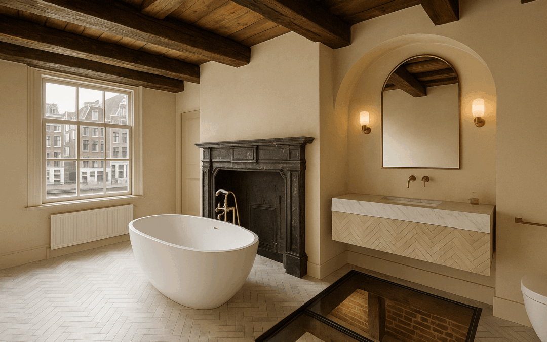 moderne badkamer