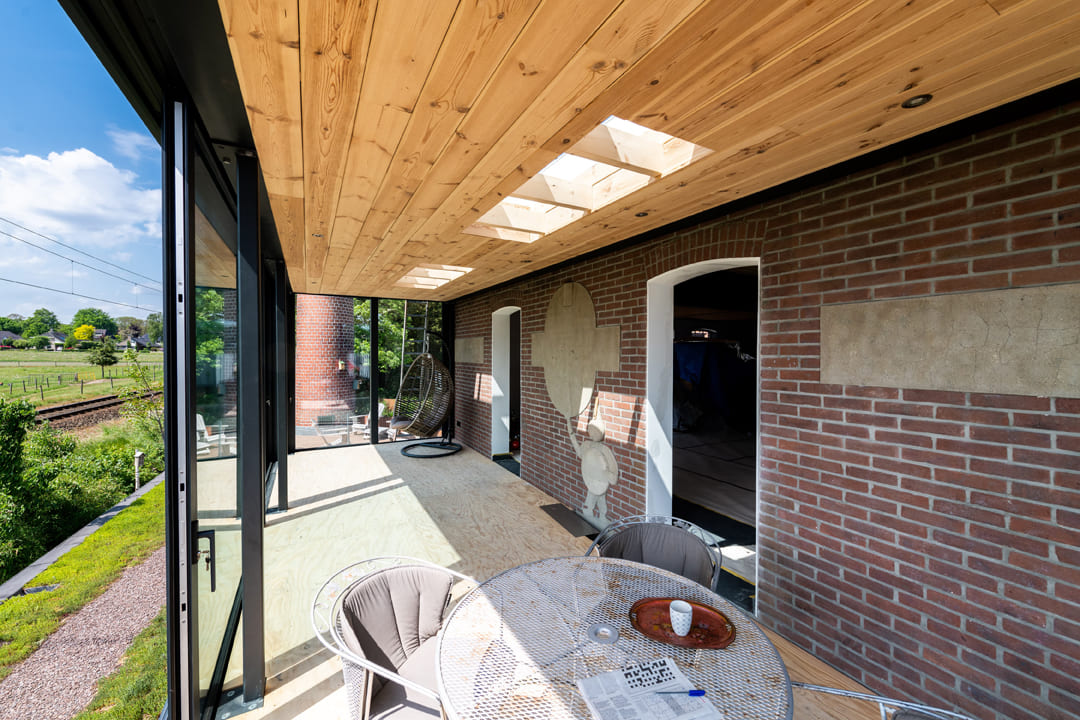 vlakkelichtkoepel zuivelfabriek