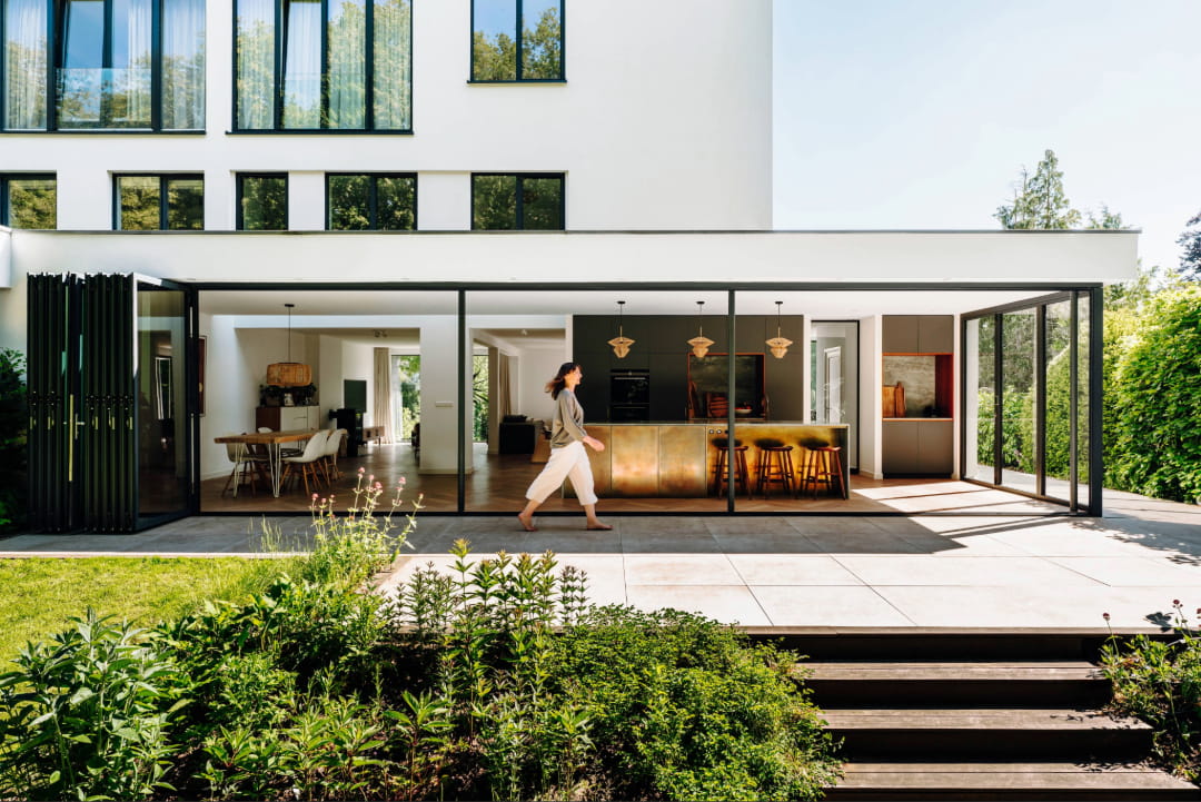 solarlux woonbeleving in de tuin