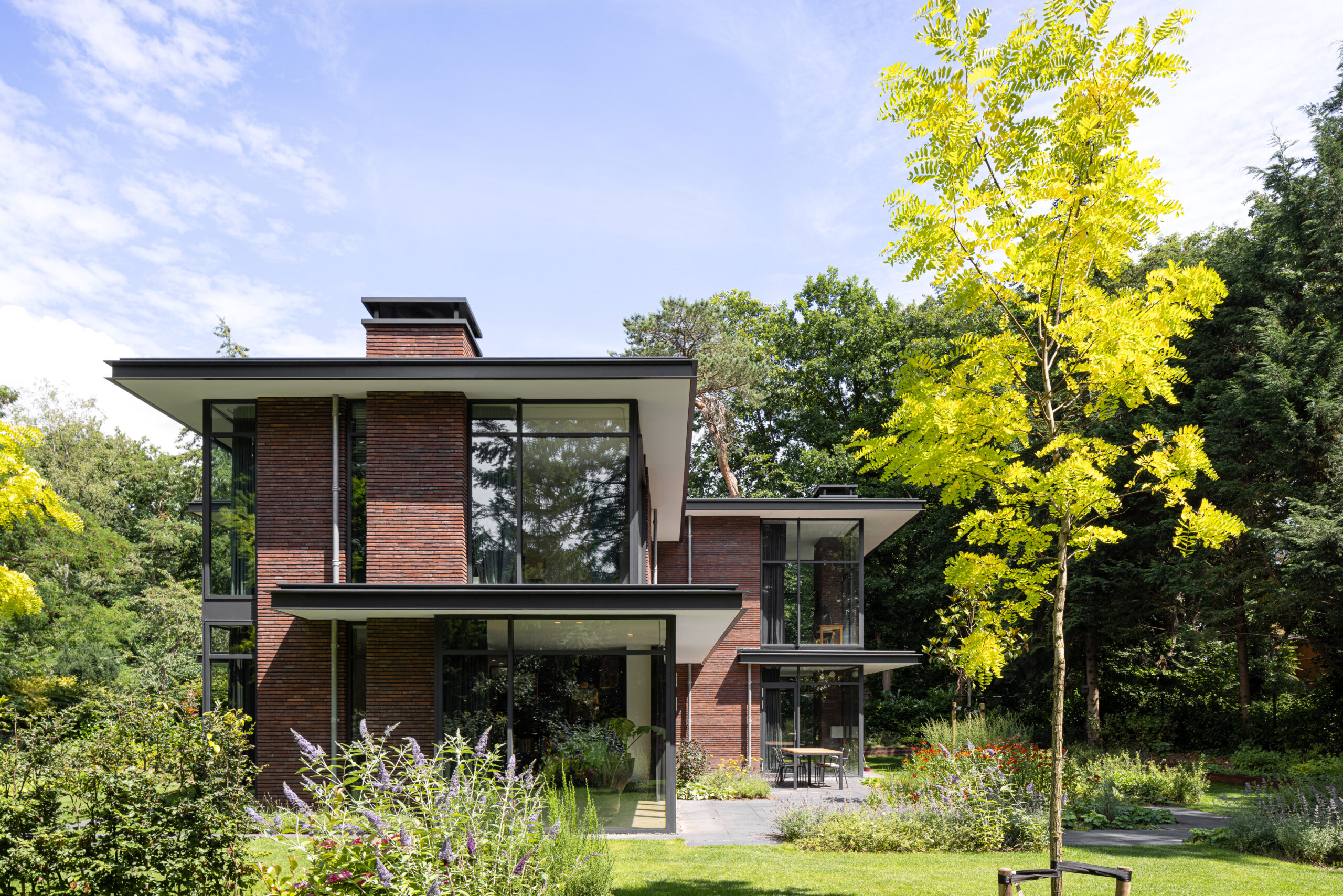 vooraanzicht huis
