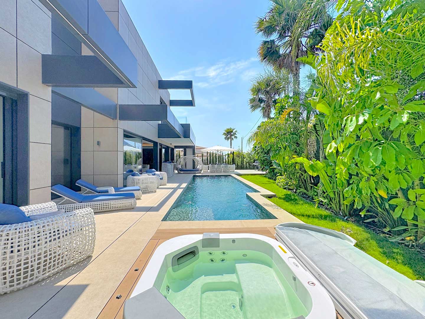 luxe zwembad