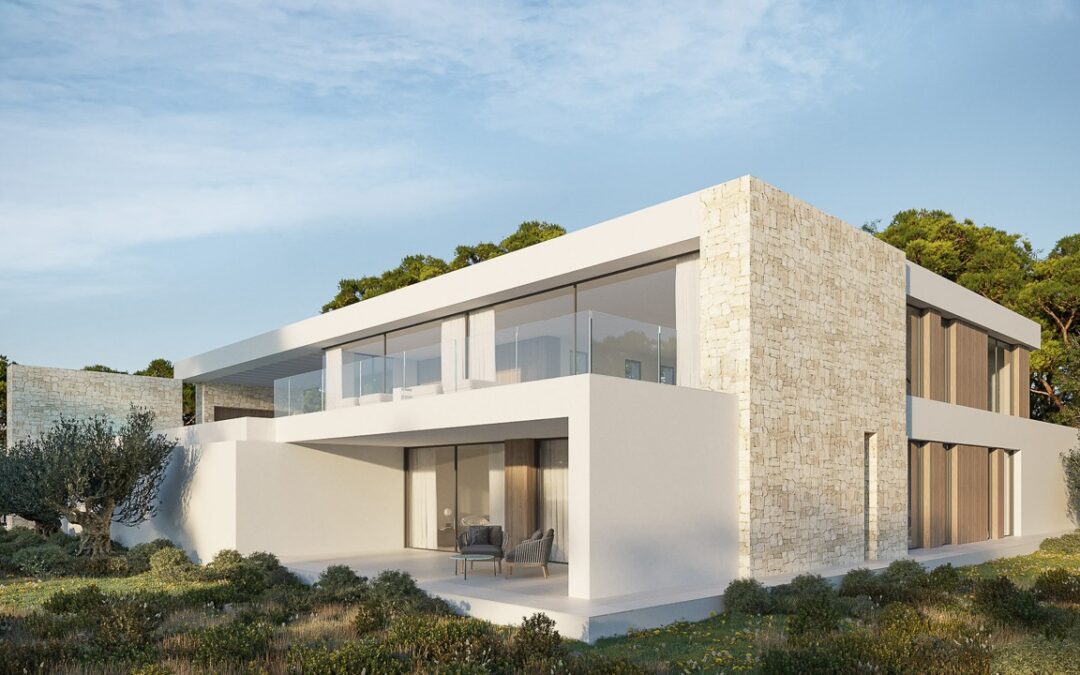 TE KOOP |  Impressionante designvilla in aanbouw in Moraira, COSTA BLANCA NOORD, SPANJE
