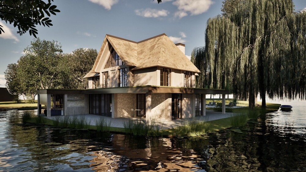 villa render
