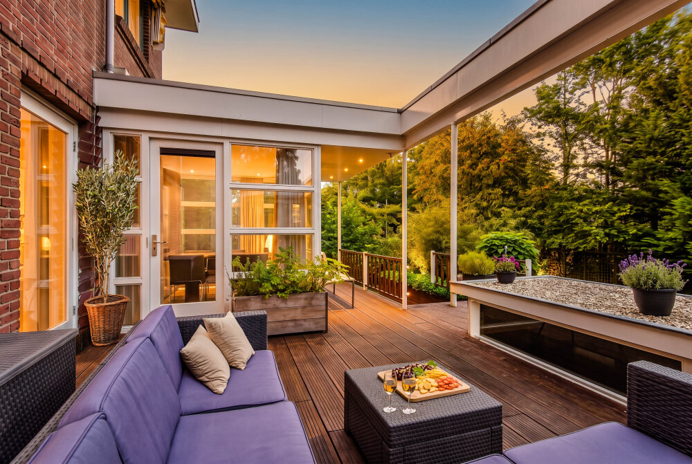 Luxe buiten zitruimte