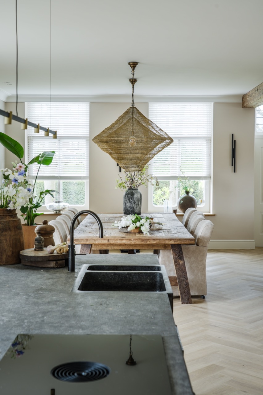 Woonkamer luxe villa