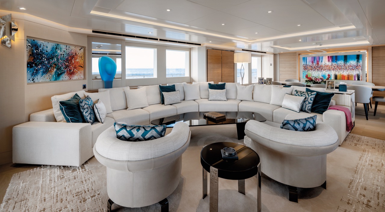 yacht woonkamer