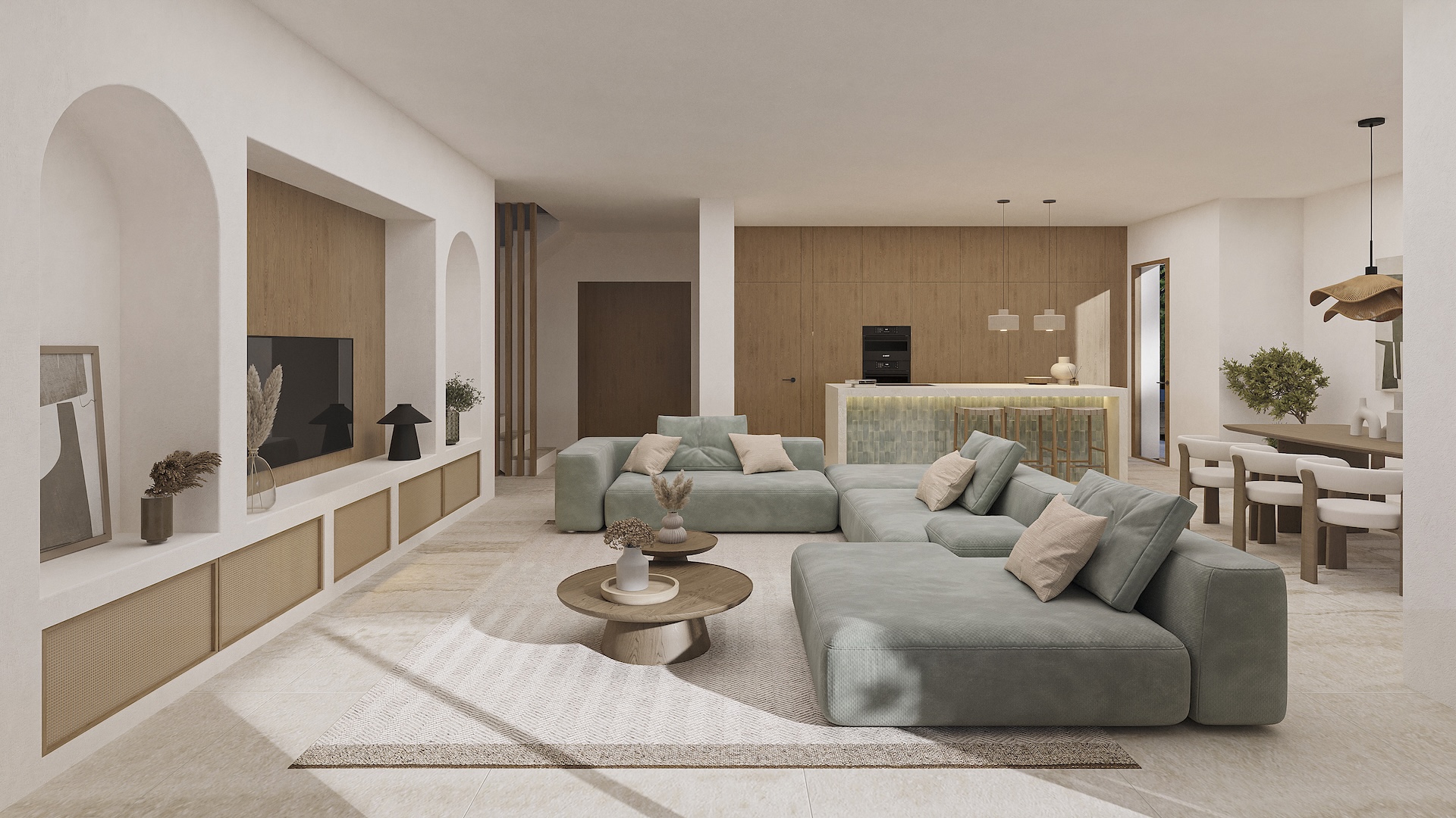 Luxe woonkamer