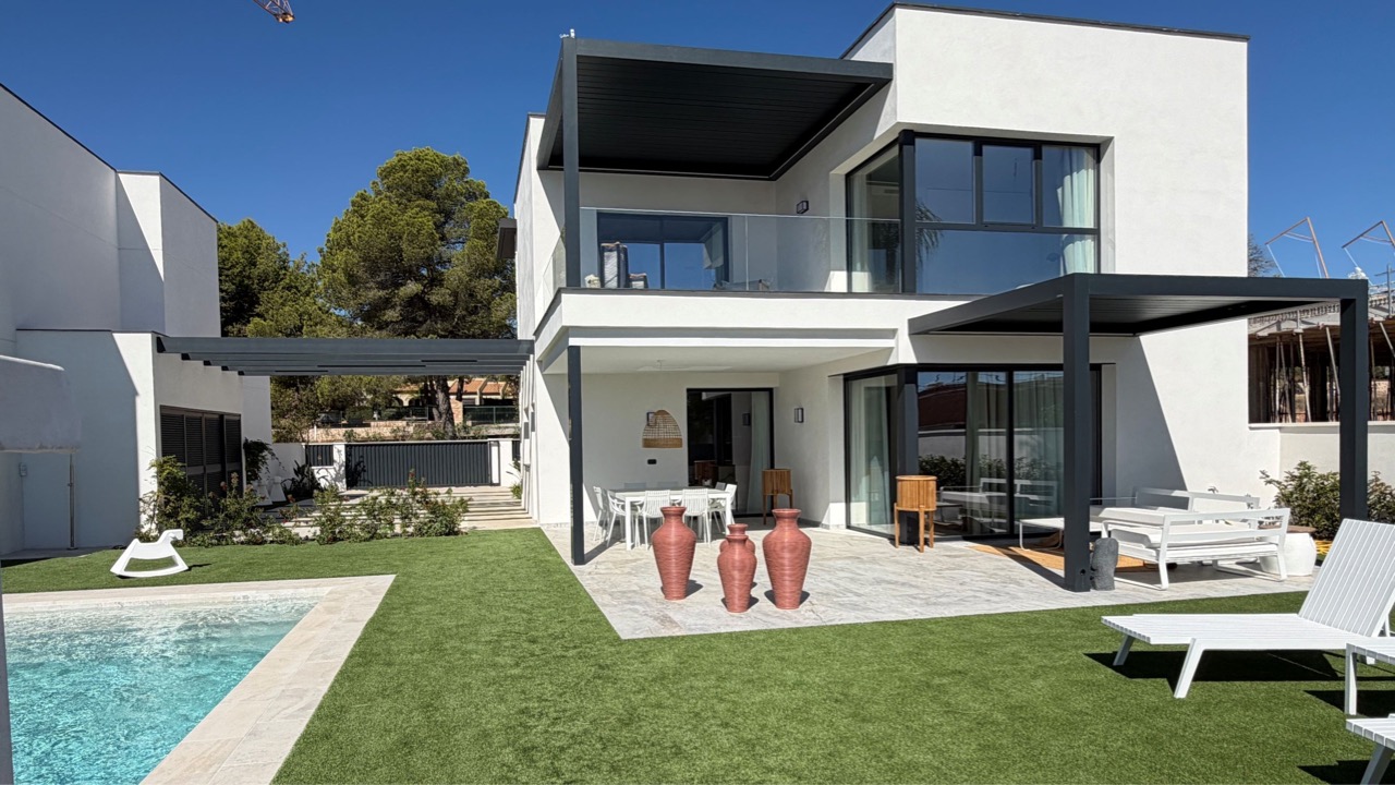 Villa tuin