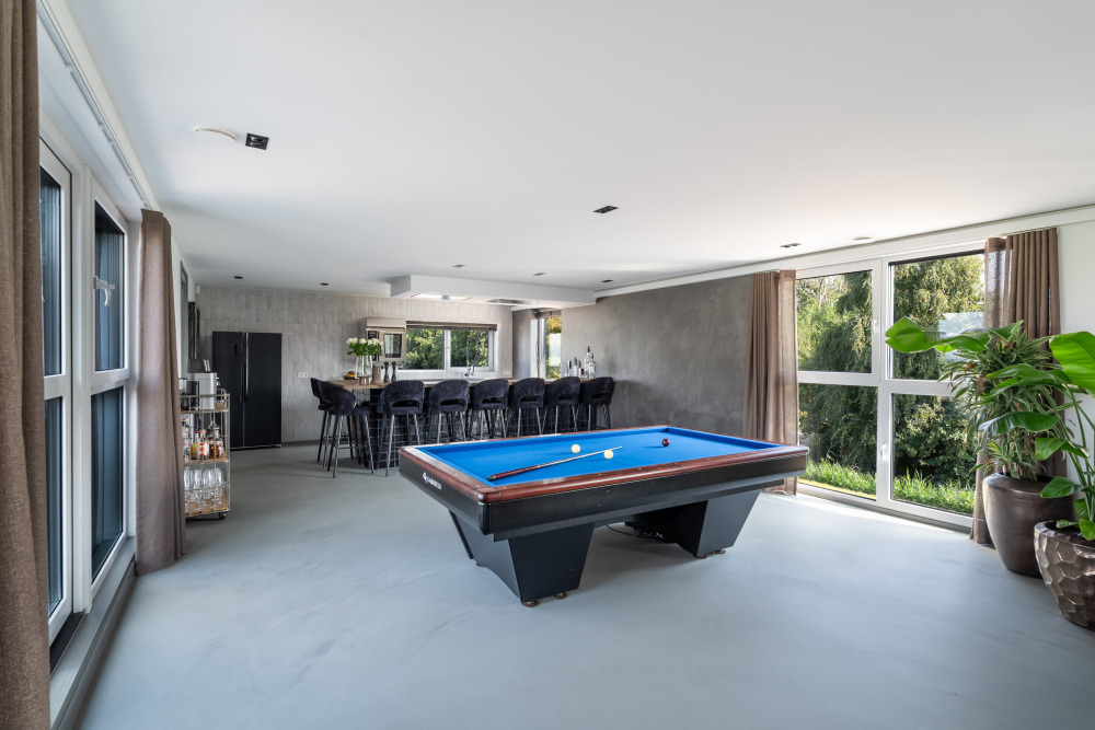 Pool tafel en bar