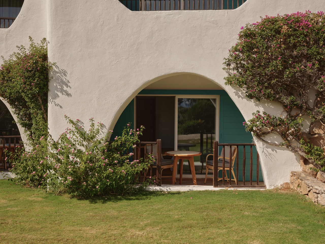 Sardinië vakantie beneden tafel
