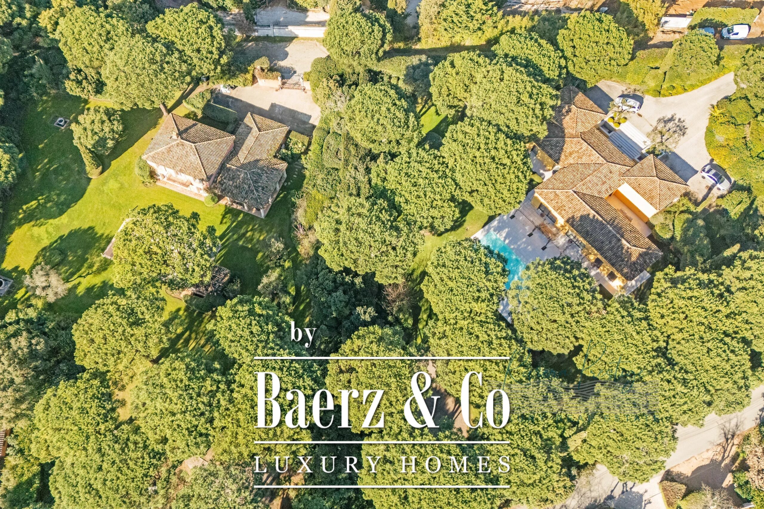 Luxury double villa saint tropez