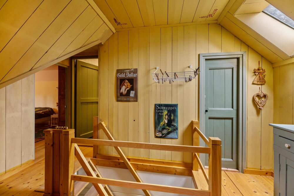 Houten bovenverdieping